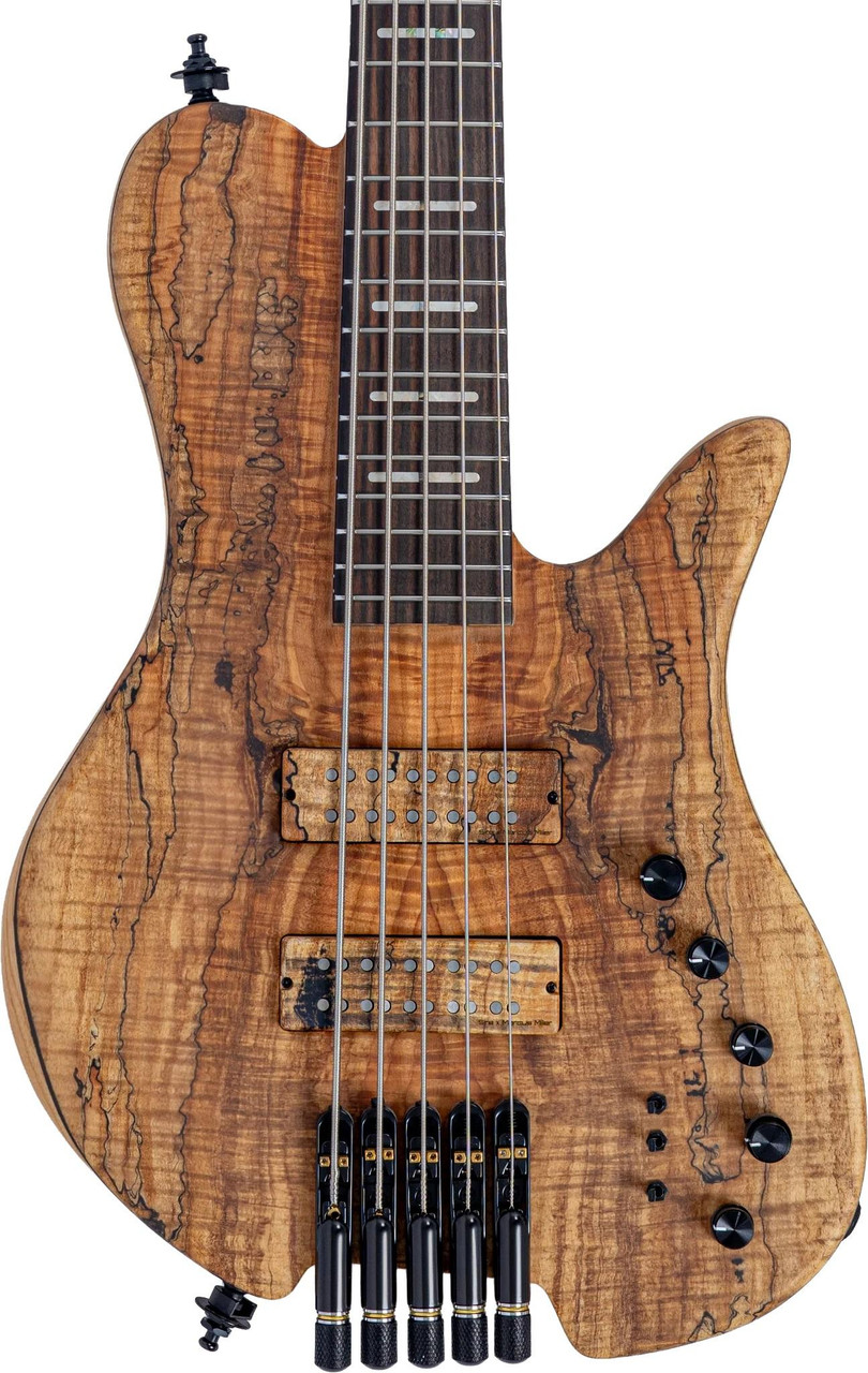 Sire F10 Dx 5 Headless Bass Guitar in Natural Spalted Maple Top Sire F10 Dx 5 Headless Bass Guitar in Natural Spalted Maple Top