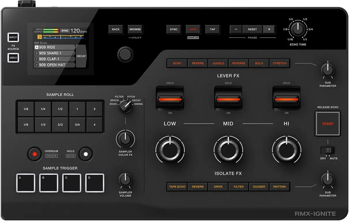 AlphaTheta RMX-IGNITE Professional DJ Effects & Sampler AlphaTheta RMX-IGNITE Professional DJ Effects & Sampler