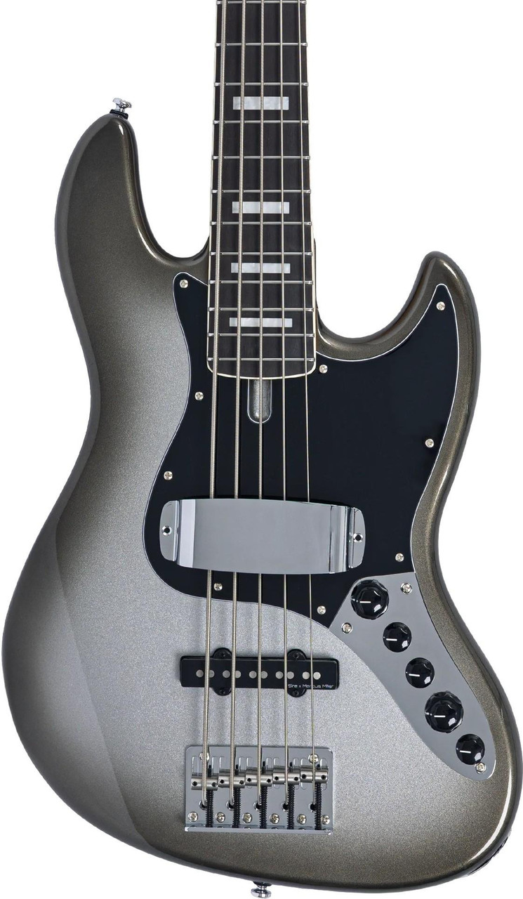 Sire V7 5 New Gen 5-String Bass Guitar in Mercury Sire V7 5 New Gen 5-String Bass Guitar in Mercury