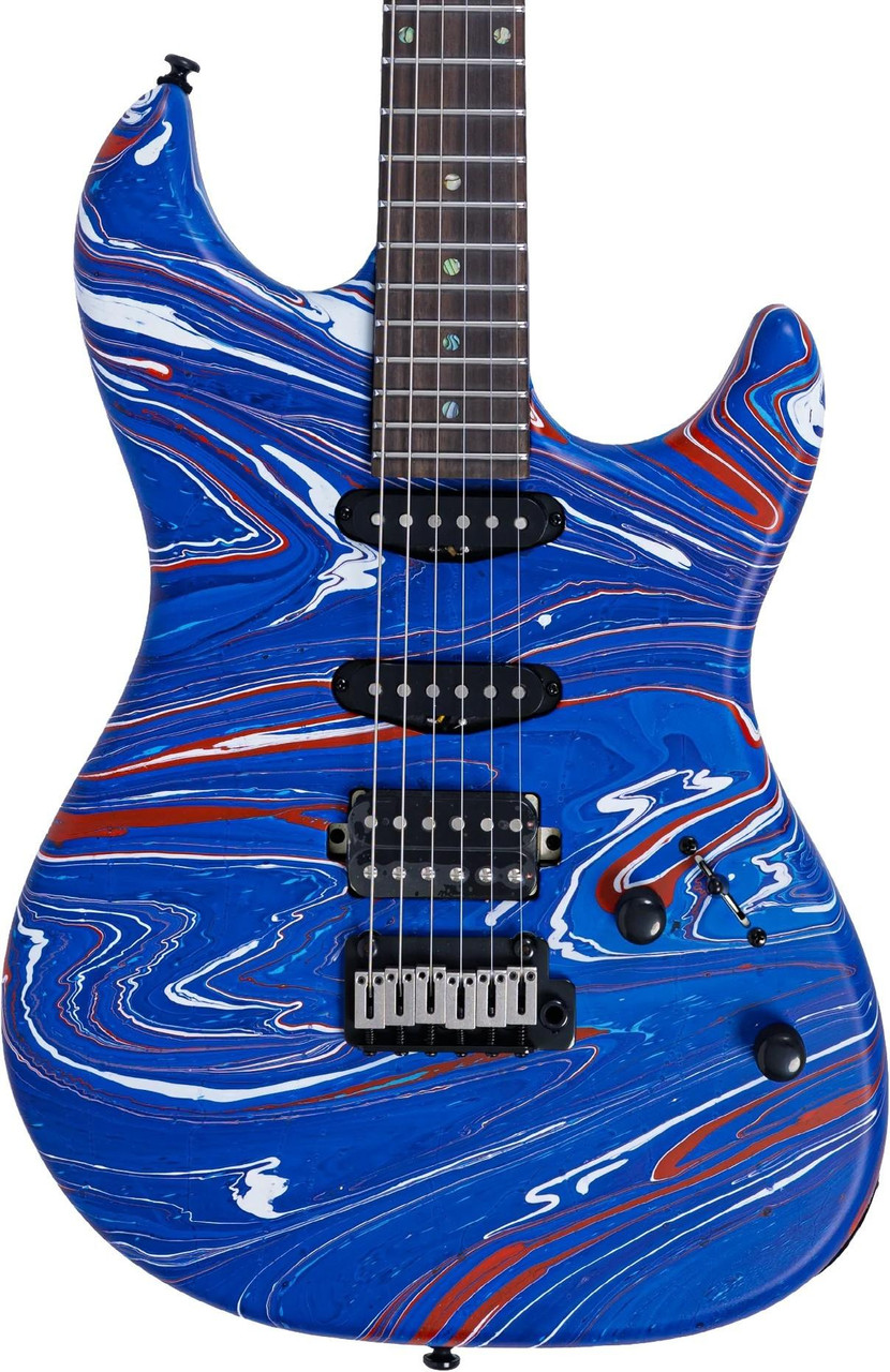 Sire S7 New Gen Electric Guitar in Blue Swirl Sire S7 New Gen Electric Guitar in Blue Swirl