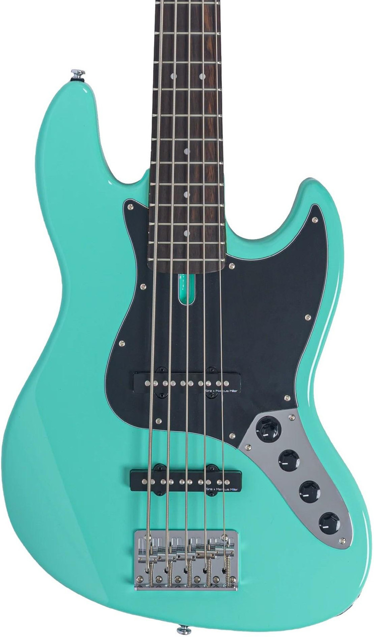 Sire V3 5 New Gen 5-String Bass Guitar in Mild Green Sire V3 5 New Gen 5-String Bass Guitar in Mild Green