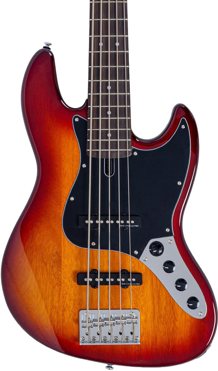 Sire V3 5 New Gen 5-String Bass Guitar in Tobacco Sunburst Sire V3 5 New Gen 5-String Bass Guitar in Tobacco Sunburst