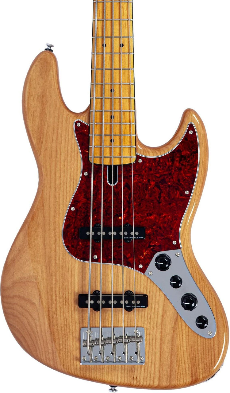 Sire V7 Vintage New Gen 5-String Bass Guitar in Natural