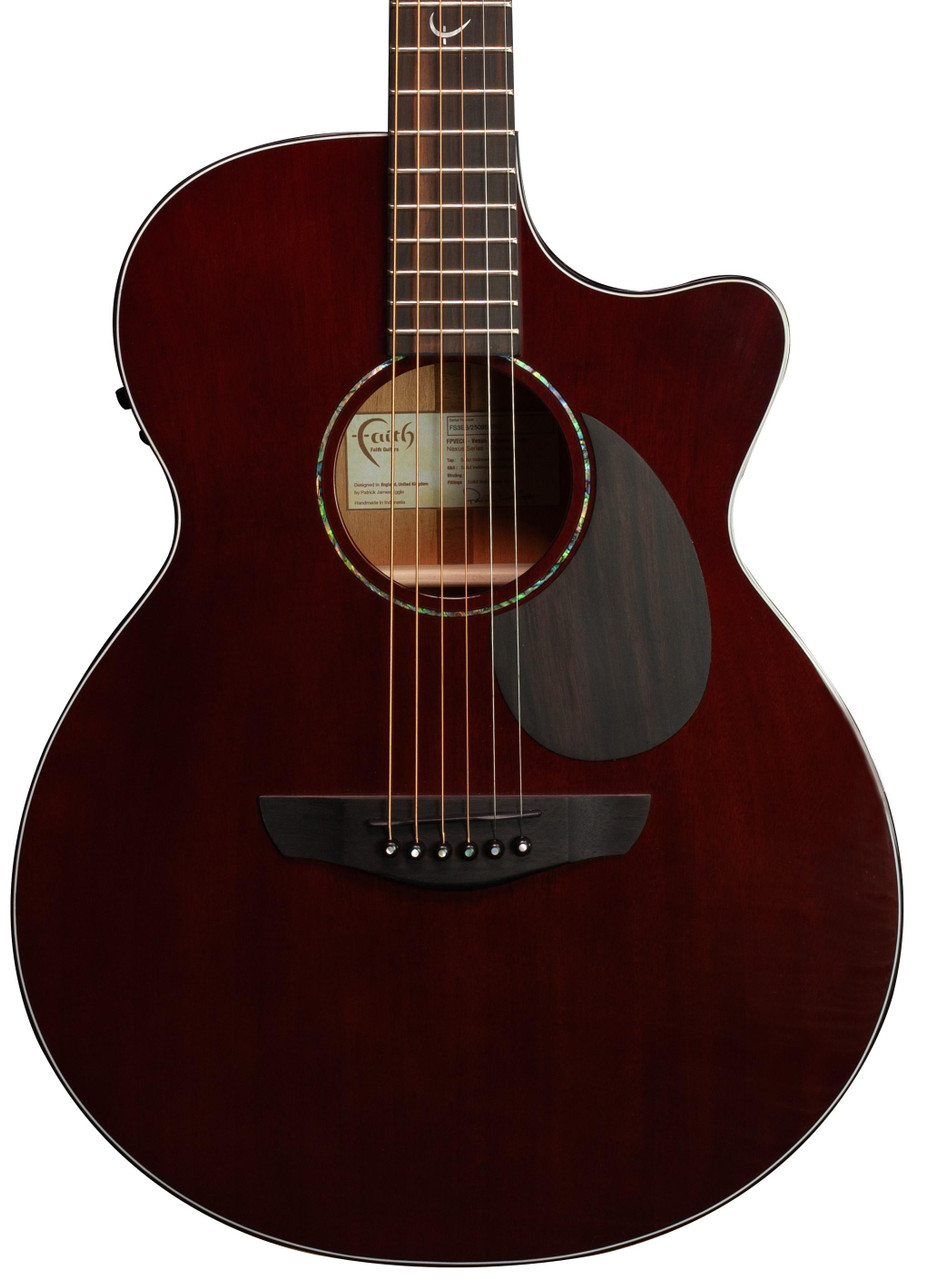 Faith Nexus Series Venus Cutaway Electro Acoustic in Thru-Cognac Faith Nexus Series Venus Cutaway Electro Acoustic in Thru-Cognac