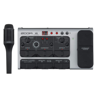 豊富な高品質zoom V6 vocal provessor & microphpne エフェクター
