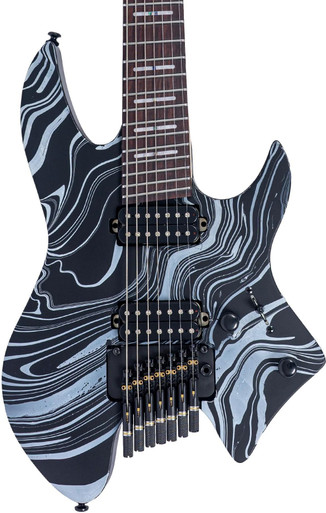 Sire X6 Headless Electric Guitar in Blue Swirl - Andertons Music Co