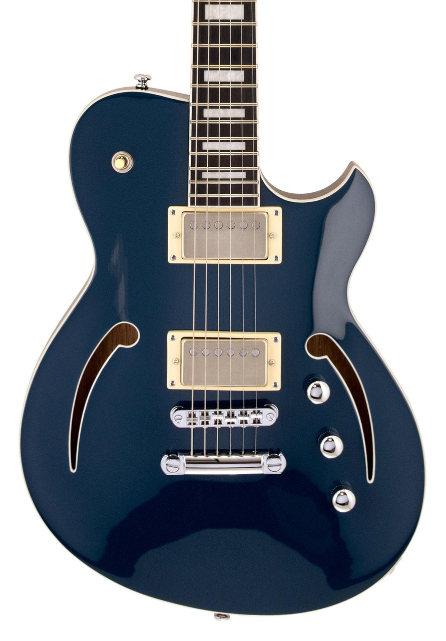 Reverend Roundhouse Air HH Electric Guitar in High Tide Blue Reverend Roundhouse Air HH Electric Guitar in High Tide Blue