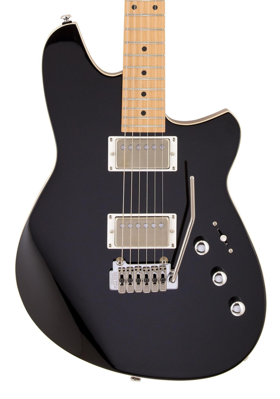 Reverend Kingbolt H90 Floyd Rose Electric Guitar in Midnight Black