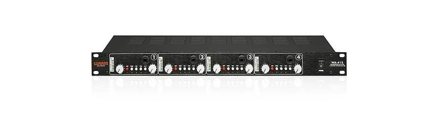 Warm Audio WA-412 4-Channel Rackmount Pre Amp/DI Warm Audio WA-412 4-Channel Rackmount Pre Amp/DI