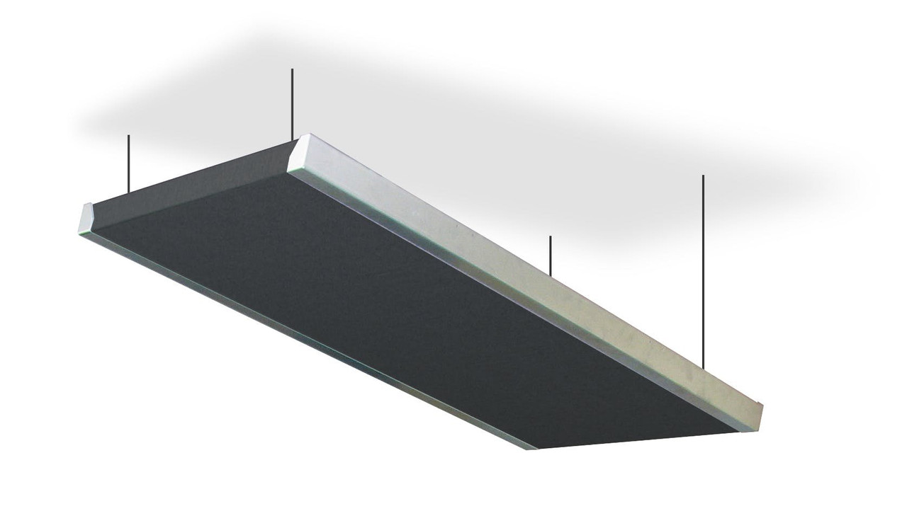 Primacoustic Stratus Broadband Ceiling Cloud 24" x 48" x 2" - Grey - Single Primacoustic Stratus Broadband Ceiling Cloud 24" x 48" x 2" - Grey - Single