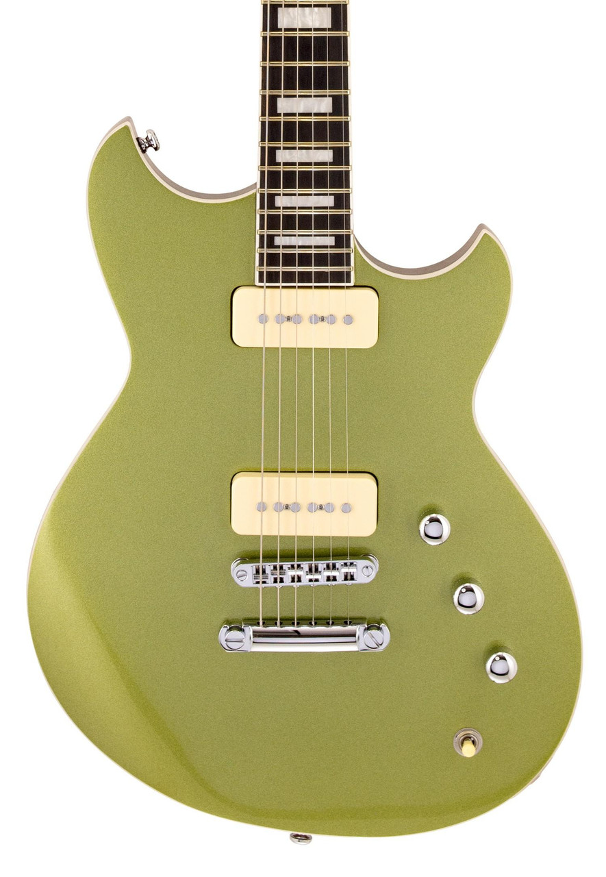 Reverend Sensei 290 Electric Guitar in Metallic Limeade Reverend Sensei 290 Electric Guitar in Metallic Limeade