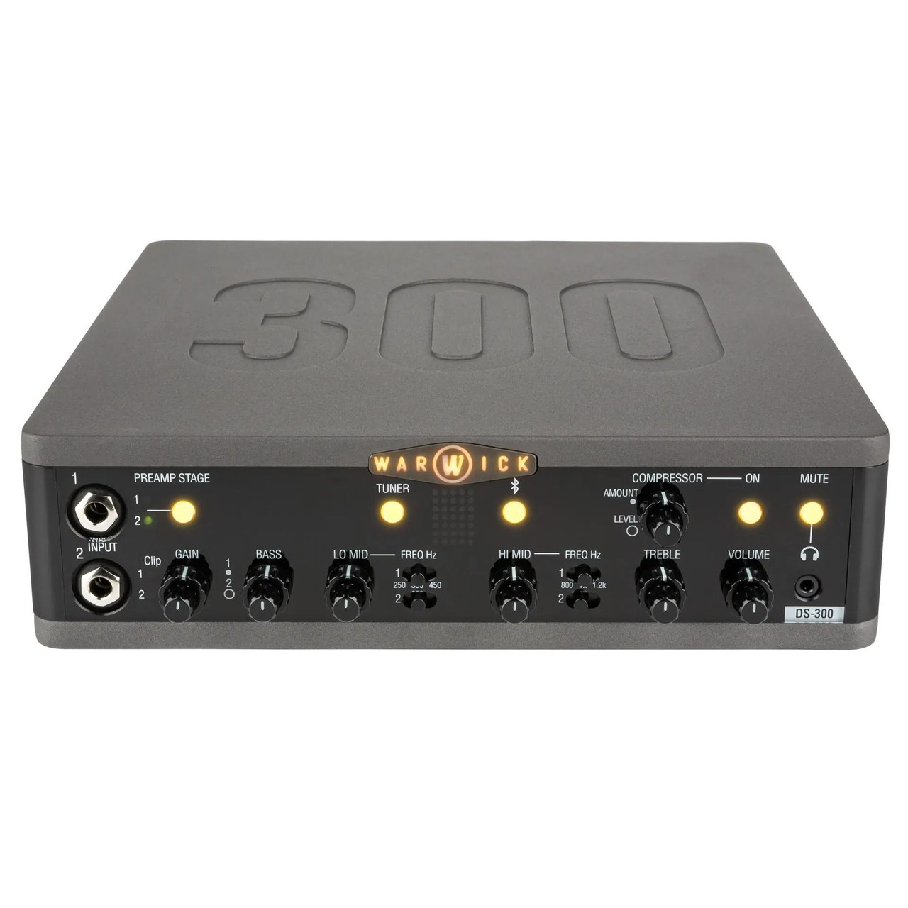 Warwick Amps DS 300 - Double Stage Bass Amp Head 300 Watt Warwick Amps DS 300 - Double Stage Bass Amp Head 300 Watt