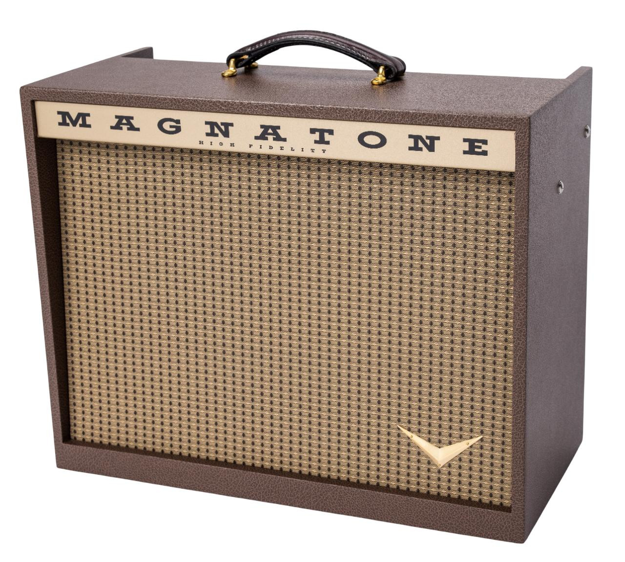 Magnatone Kingston 1x12 Guitar Valve Amp Combo in Brown