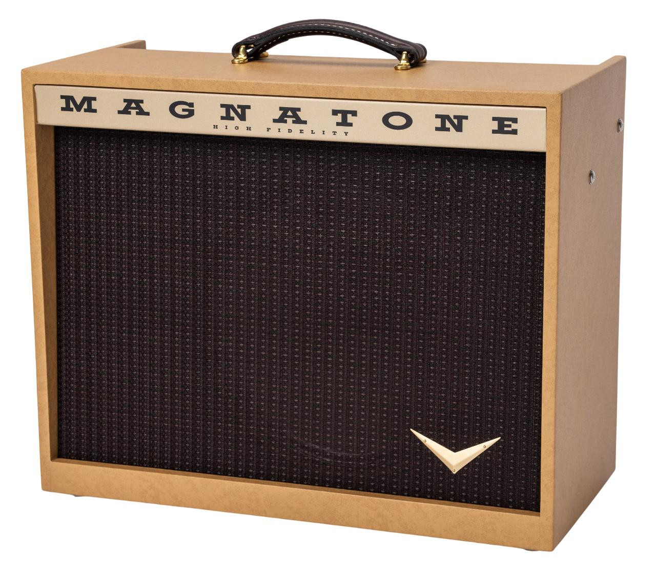 Magnatone Kingston 1x12 Guitar Valve Amp Combo in Camel Tan