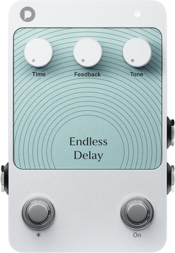 Vongon Polyphrase Stereo Echo with Infinite Feedback Loop Pedal