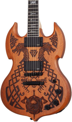 Wylde Audio Barbarian in Blood Raven Signed By Zakk Wylde