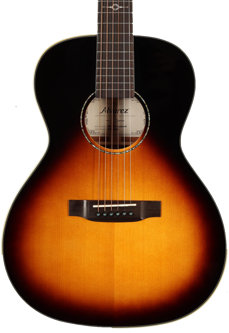 Alvarez Masterworks MDLT60 Delta Parlour Acoustic Guitar in Sunburst Alvarez Masterworks MDLT60 Delta Parlour Acoustic Guitar in Sunburst