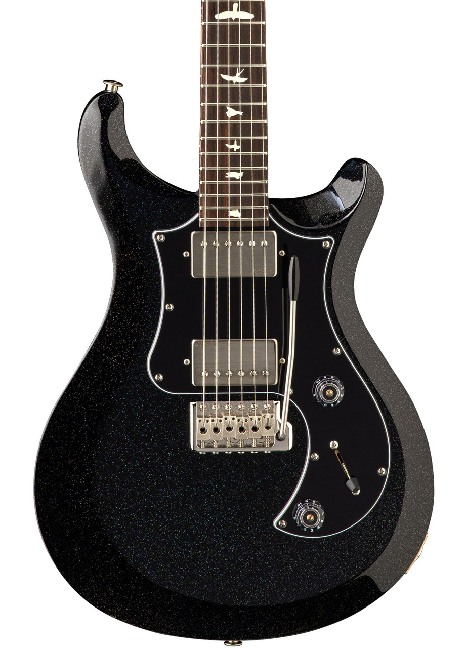 PRS S2 Standard 24 Electric Guitar in Black Rainbow Holoflake PRS S2 Standard 24 Electric Guitar in Black Rainbow Holoflake