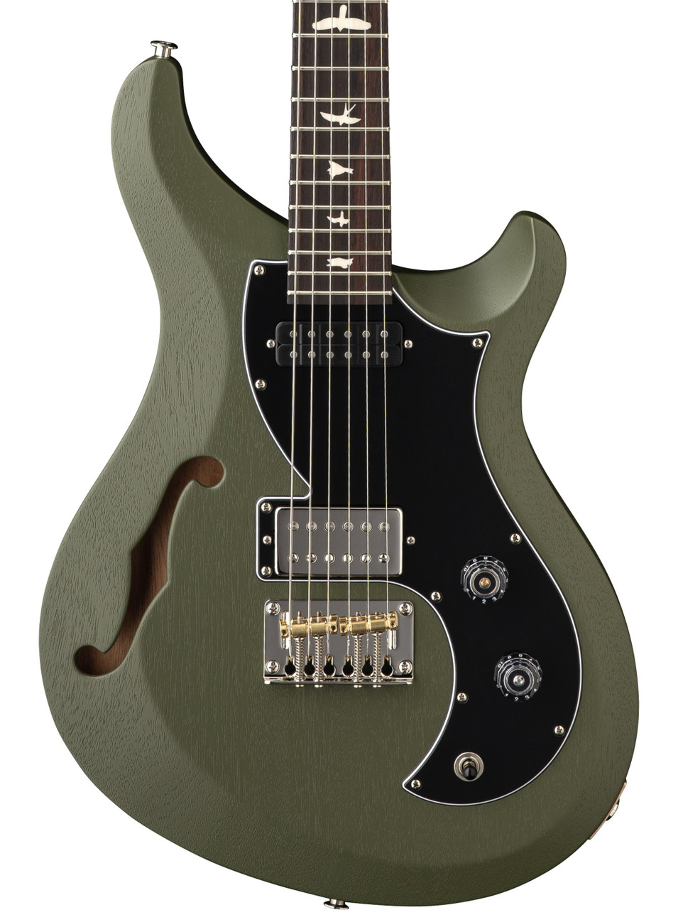PRS S2 Vela Semi-Hollow Satin Electric Guitar in Matcha Green PRS S2 Vela Semi-Hollow Satin Electric Guitar in Matcha Green