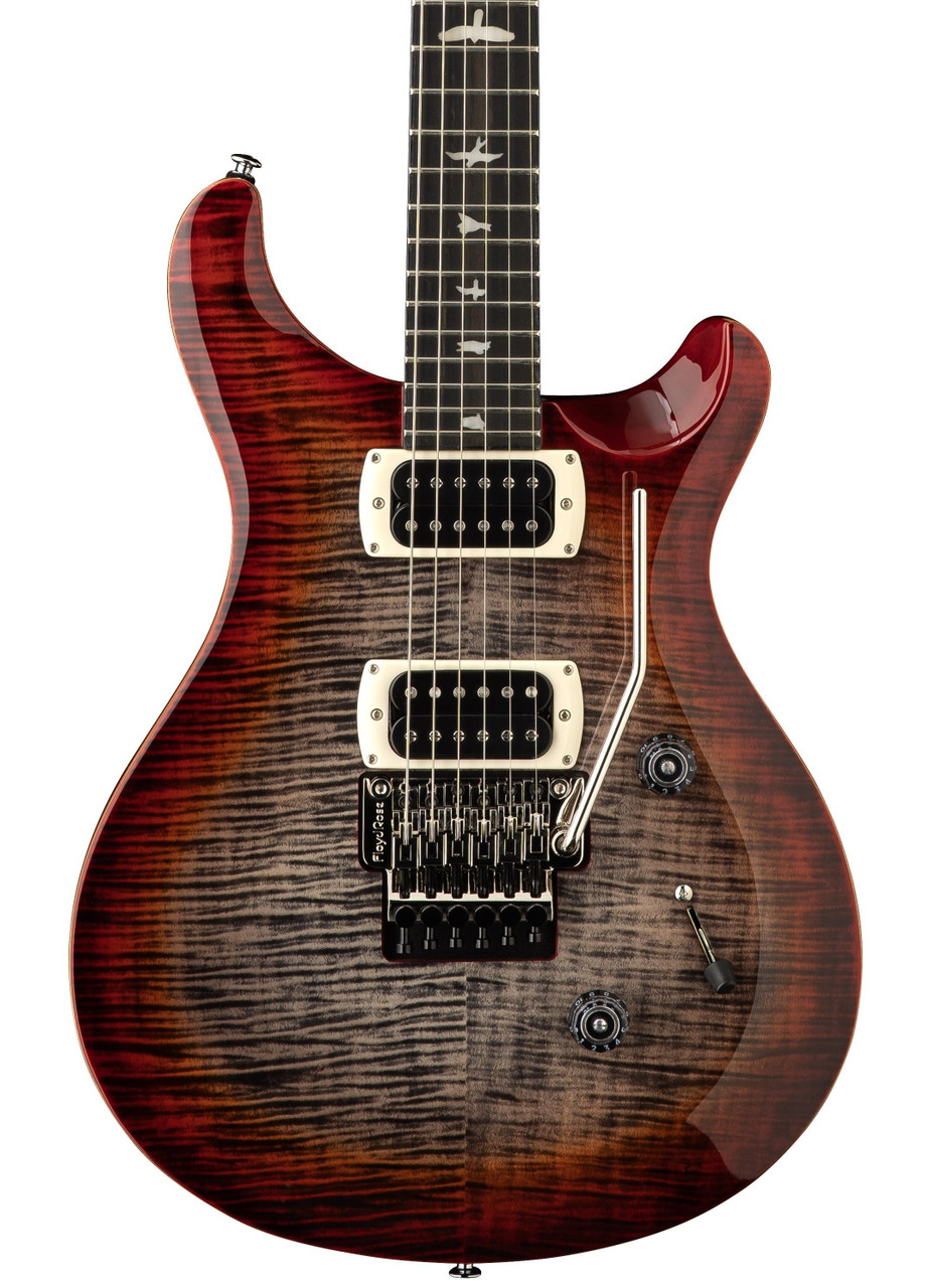 PRS SE Custom 24 Floyd Electric Guitar in Charcoal Cherry Burst (2026)