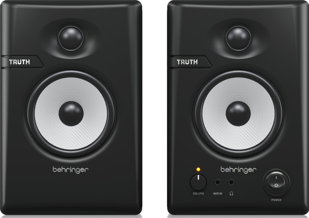 Behringer Truth Audiophile 3.5" Studio Monitors with Advanced Waveguide Technology Behringer Truth Audiophile 3.5" Studio Monitors with Advanced Waveguide Technology