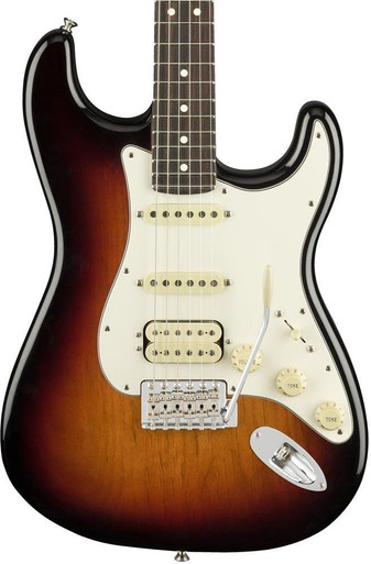 Fender American Performer Strat HSS in 3-Tone Sunburst - Andertons