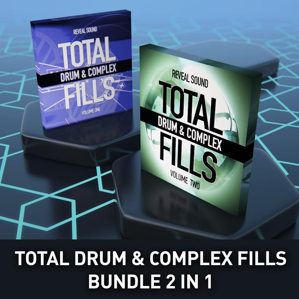 Reveal Sound Total Drum&Complex Fills Sample Pack Bundle