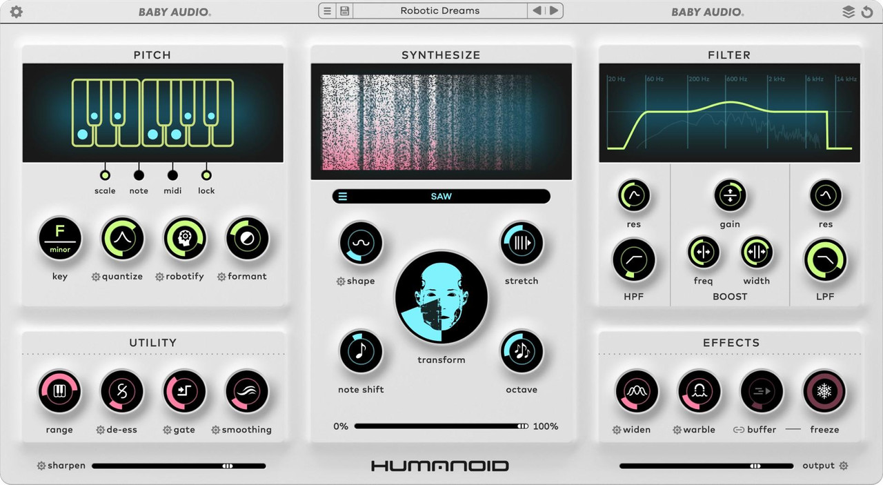 Baby Audio Humanoid Vocal Changer Plugin