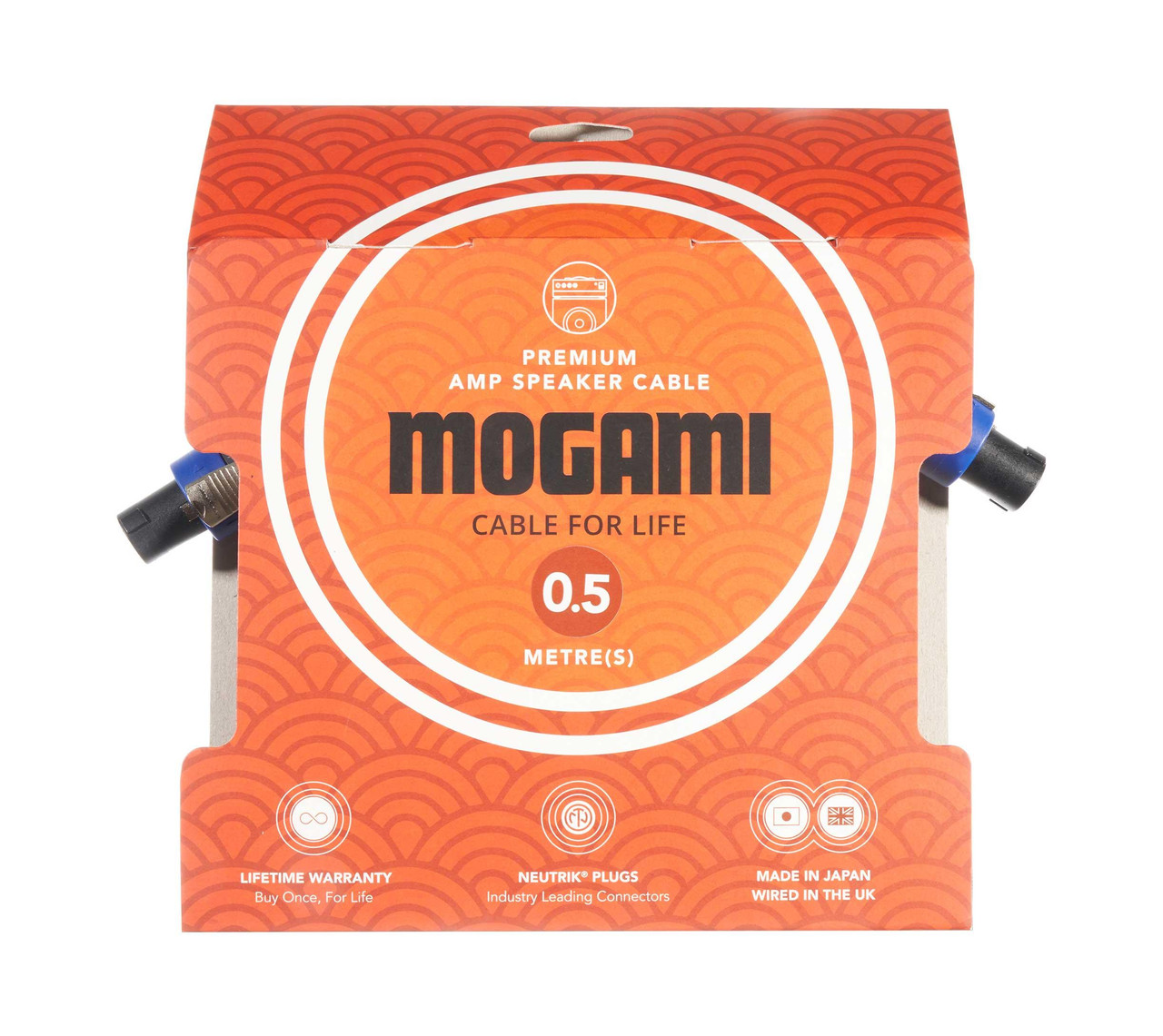 Mogami 3103 0.5m Speakon Cable Terminated with Neutrik Connectors