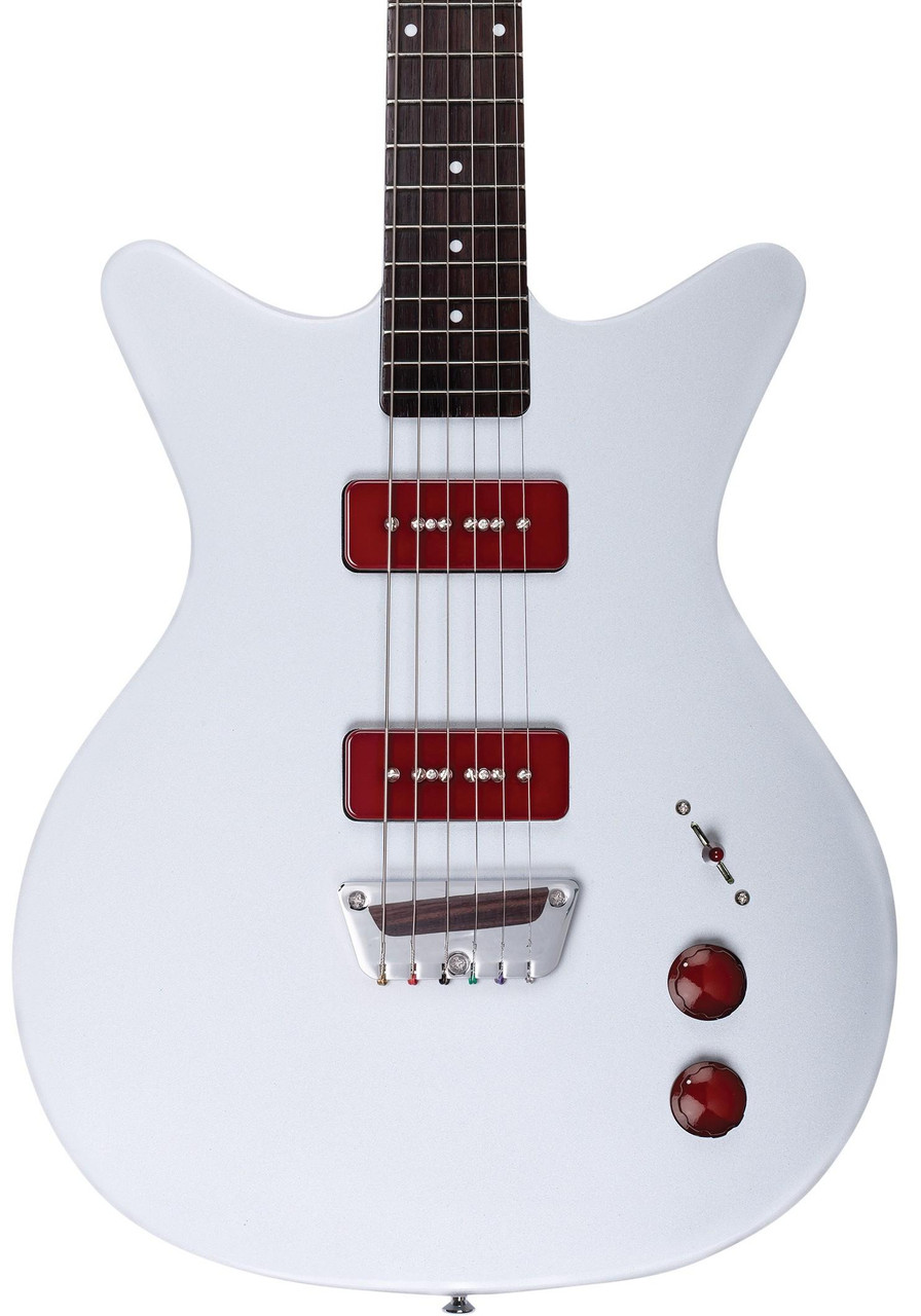 Danelectro Dan O. Mano Electric Guitar in Silver Danelectro Dan O. Mano Electric Guitar in Silver
