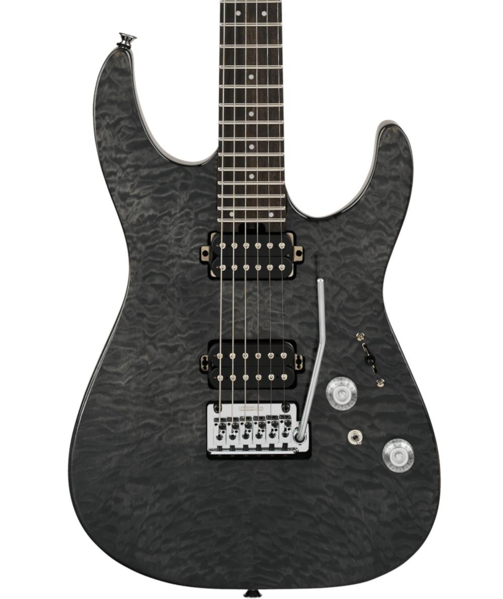 Charvel Pro-Mod Plus DK24 HH 2PT EB QM Electric Guitar in Midnight Ocean Charvel Pro-Mod Plus DK24 HH 2PT EB QM Electric Guitar in Midnight Ocean