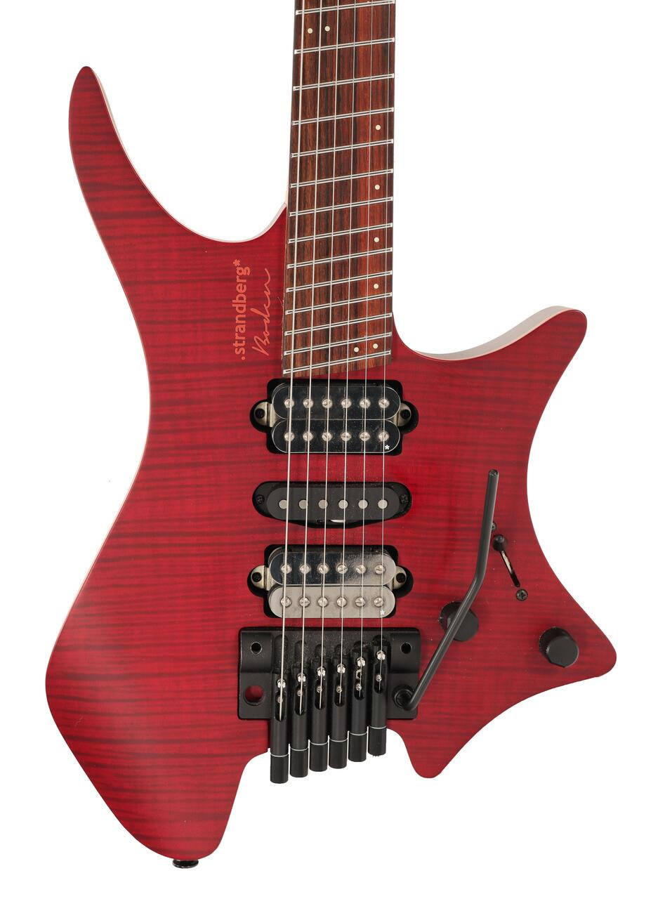 Strandberg Salen Classic 6 Electric Guitar with Tremolo in Black