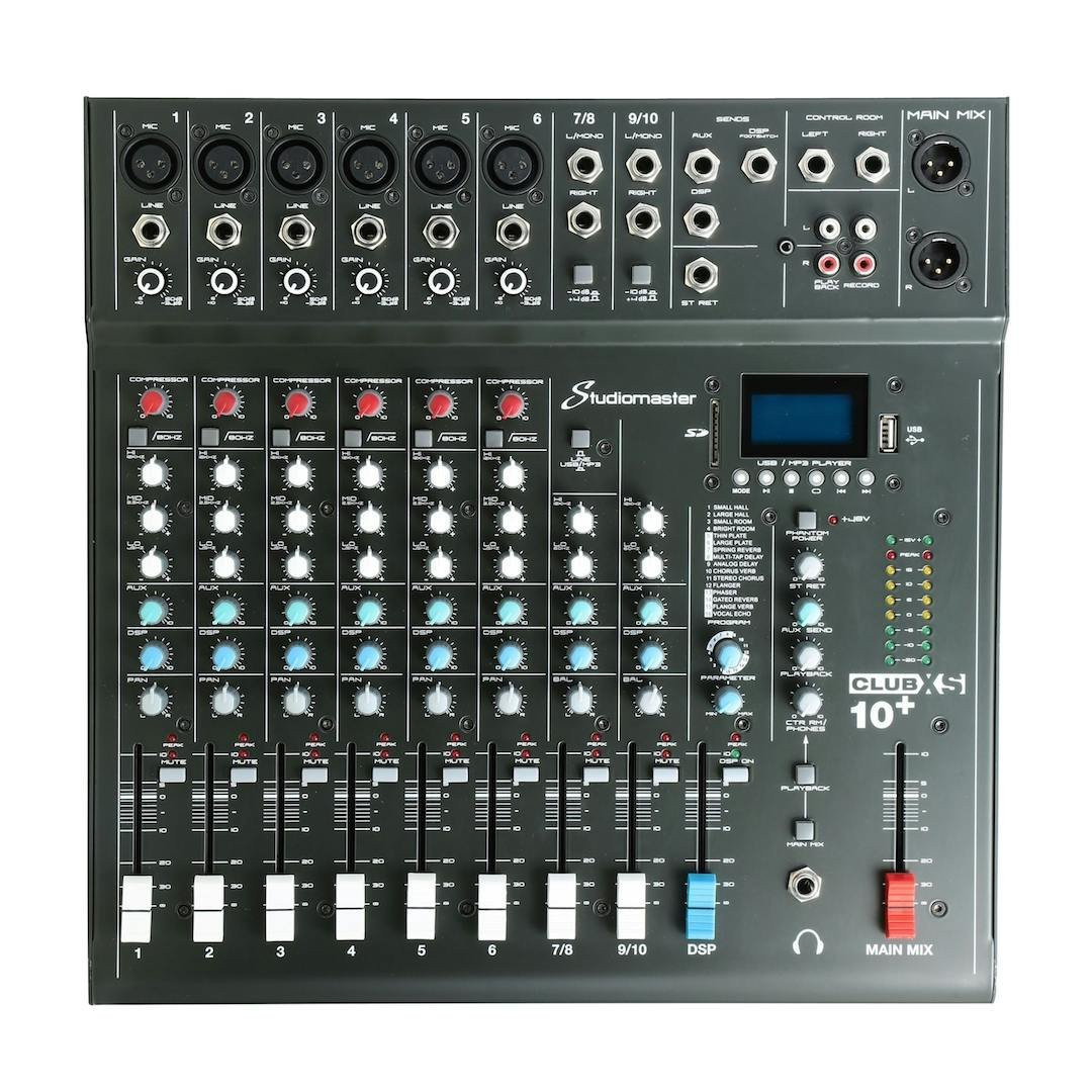 Studiomaster CLUB XS 10+ Compact Mixing Console Studiomaster CLUB XS 10+ Compact Mixing Console