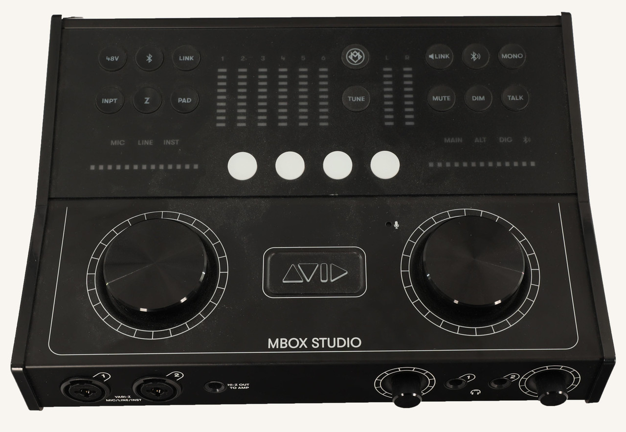 B Stock : Avid MBOX Studio USB-C Audio Interface 001 B Stock : Avid MBOX Studio USB-C Audio Interface 001