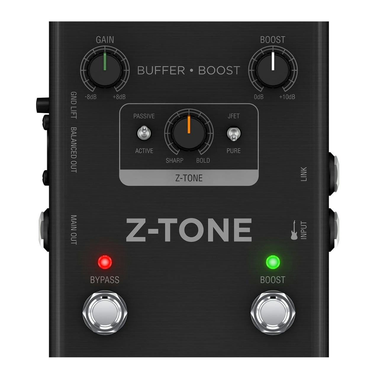 IK Multimedia Z-TONE Buffer Boost Preamp & DI Pedal IK Multimedia Z-TONE Buffer Boost Preamp & DI Pedal