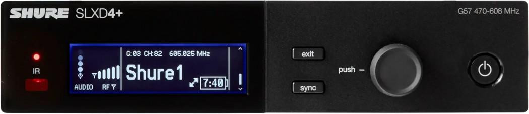 Shure SLXD4+ Wireless Receiver Shure SLXD4+ Wireless Receiver
