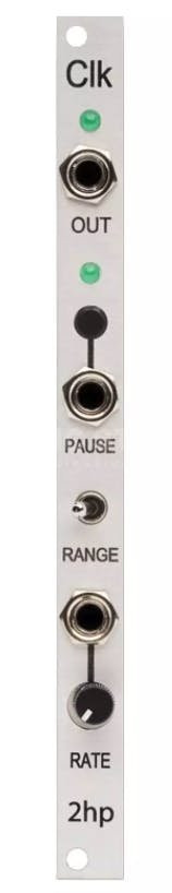 2hp CLK - Clock Generator - Eurorack Module
