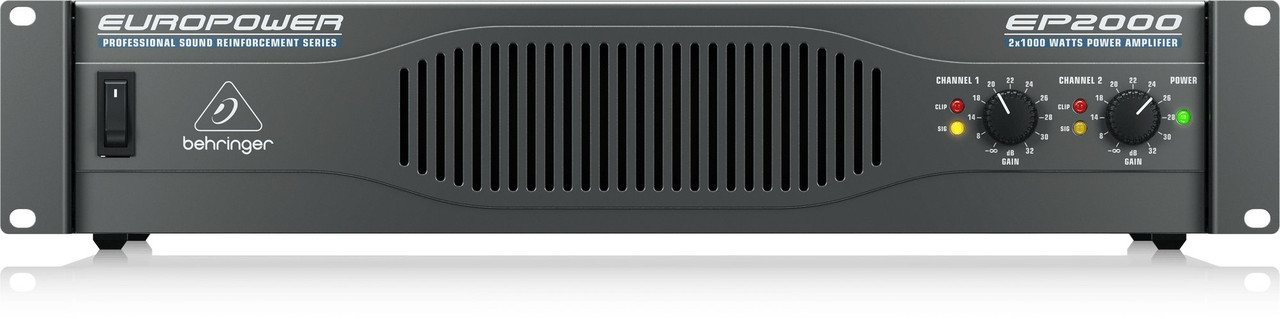 Behringer EP2000 Professional 2,000-Watt Stereo Power Amplifier Behringer EP2000 Professional 2,000-Watt Stereo Power Amplifier