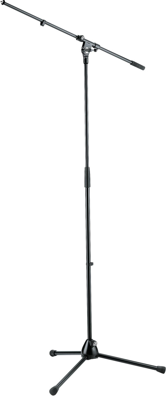 K&M 210/2 Classic Industry Standard Boom Mic Stand In Black K&M 210/2 Classic Industry Standard Boom Mic Stand In Black