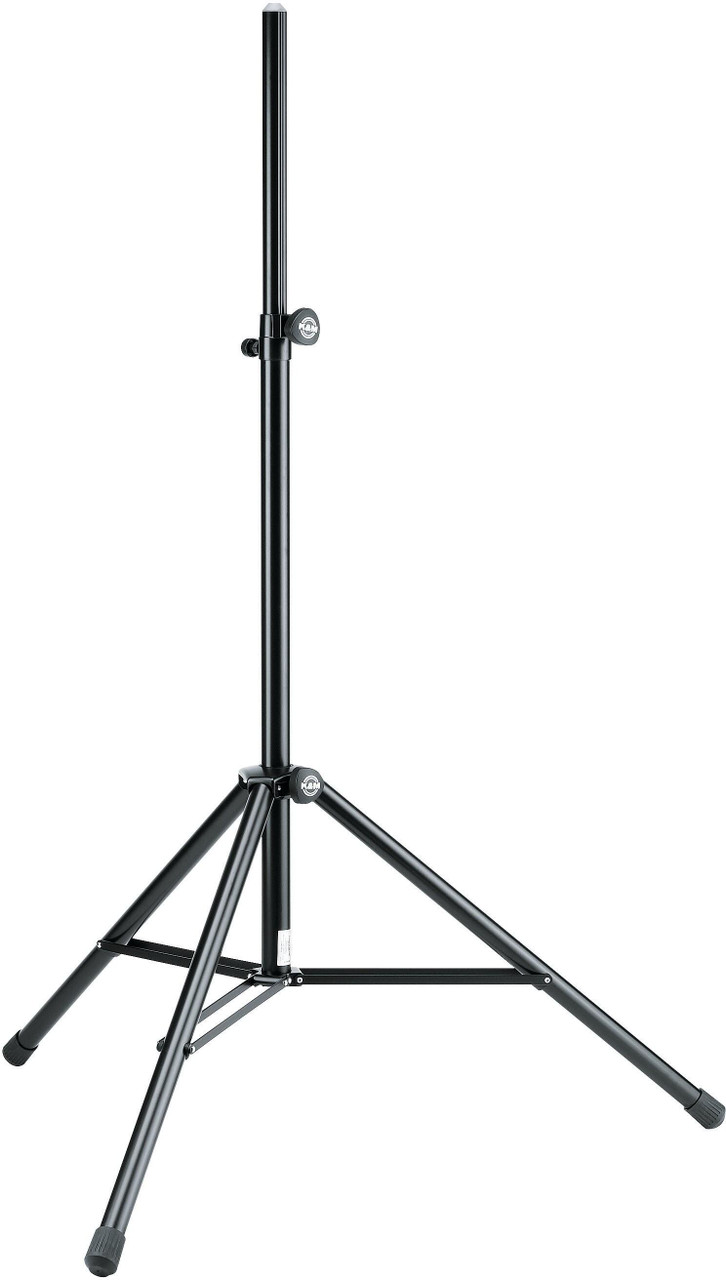 K&M 214/6 Heavy Duty Aluminium Tube Tripod PA Speaker Stand In Black, K&M 214/6 Heavy Duty Aluminium Tube Tripod PA Speaker Stand In Black,