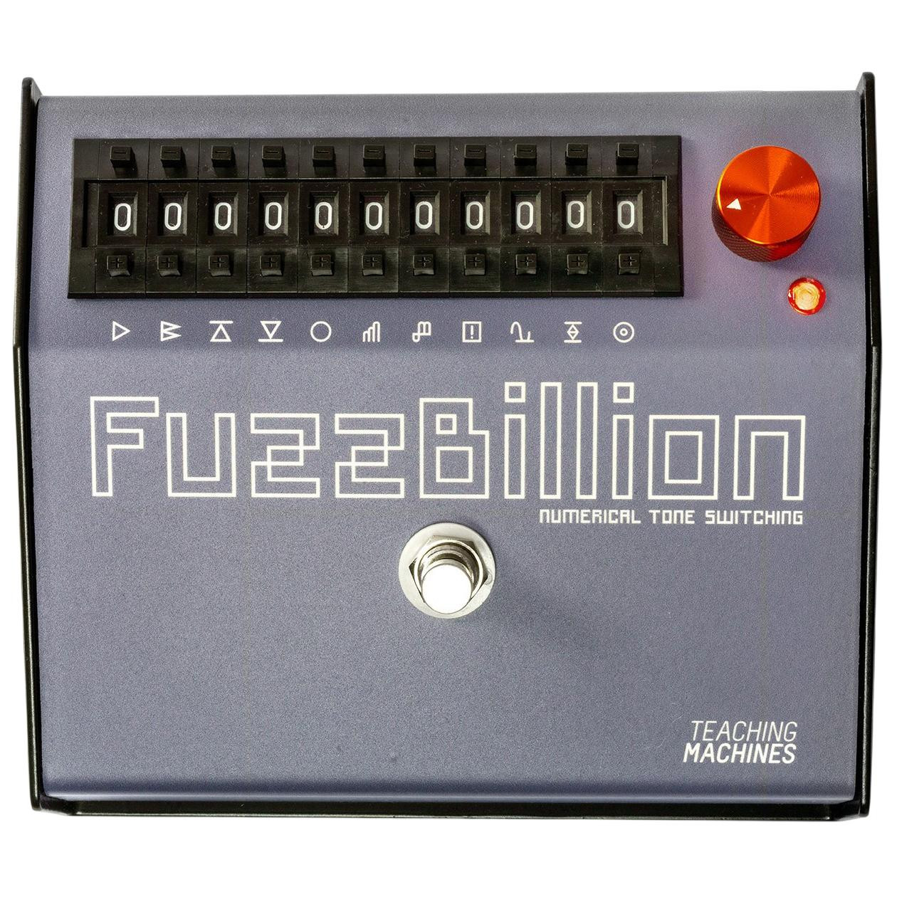 Teaching Machines FuzzBillion Distortion Device Pedal Teaching Machines FuzzBillion Distortion Device Pedal