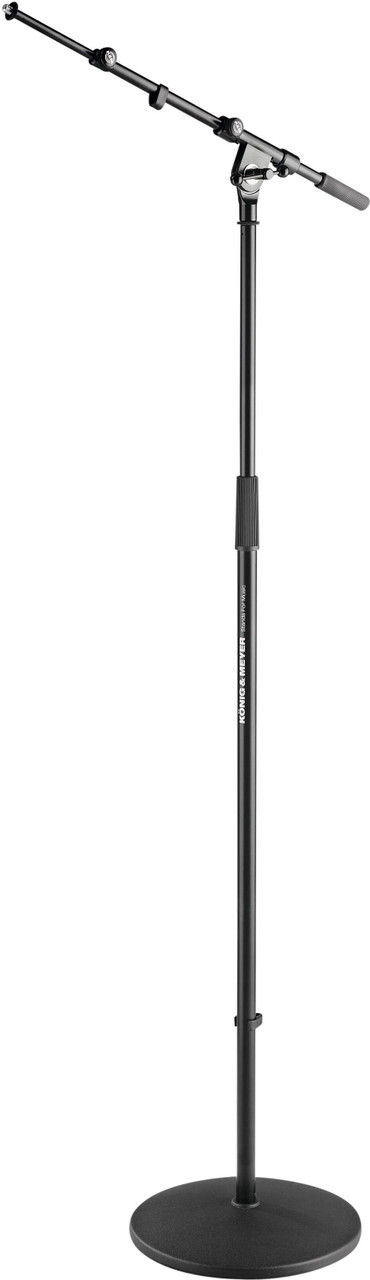 K&M 26145 High-Stability Round Base Boom Microphone Stand K&M 26145 High-Stability Round Base Boom Microphone Stand
