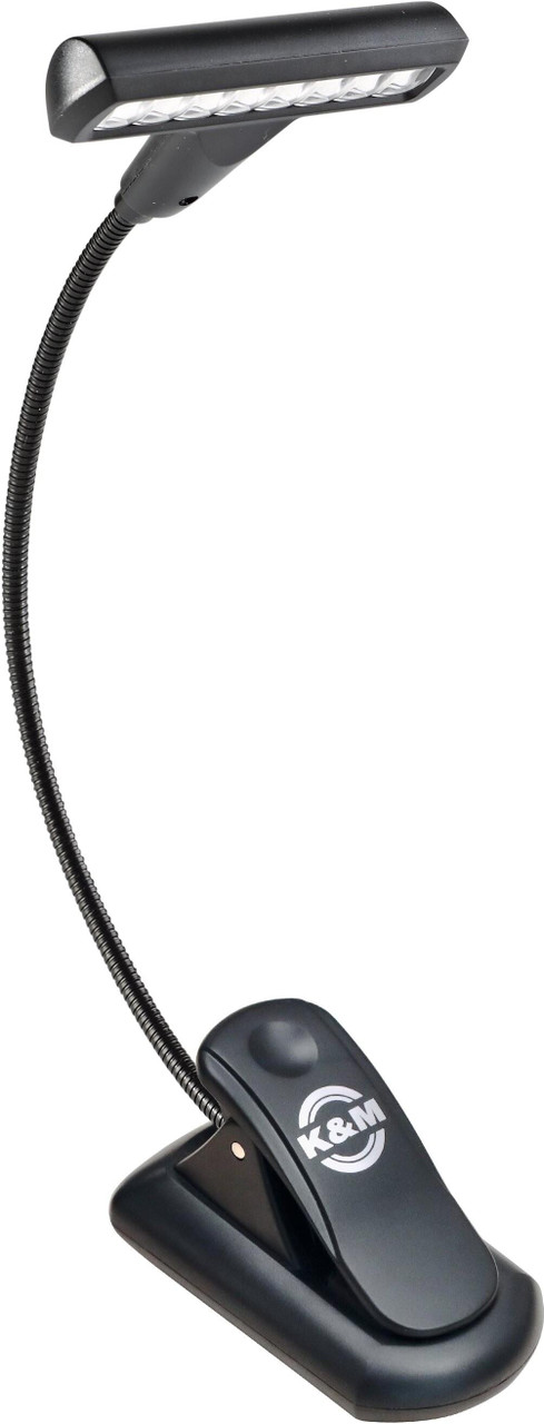 K&M 12264 T-Model Music Stand Light With 8 Powerful LEDs