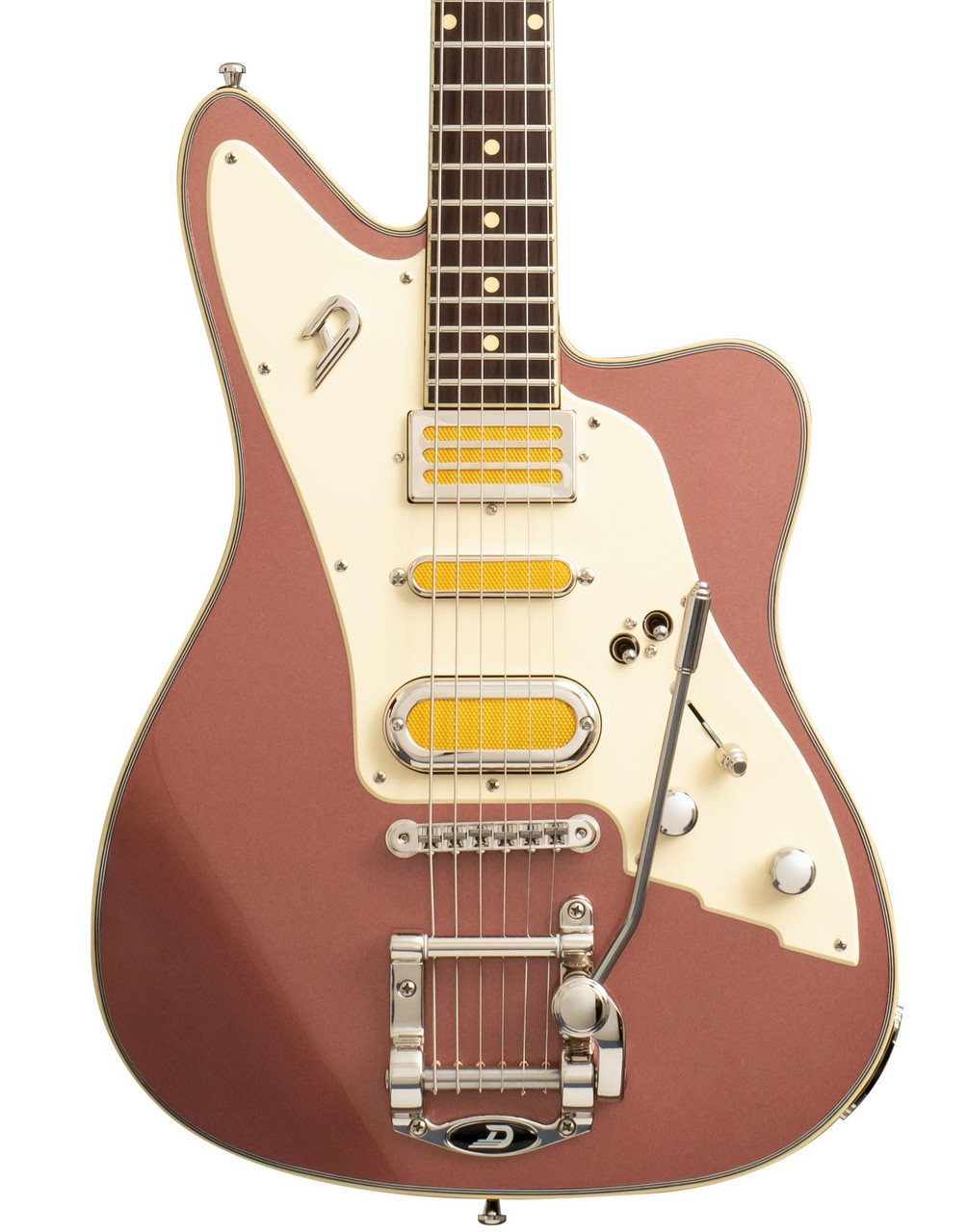 Duesenberg Alliance Series Bros Landreth Joeys Guitar in Catalina Sunset Rose