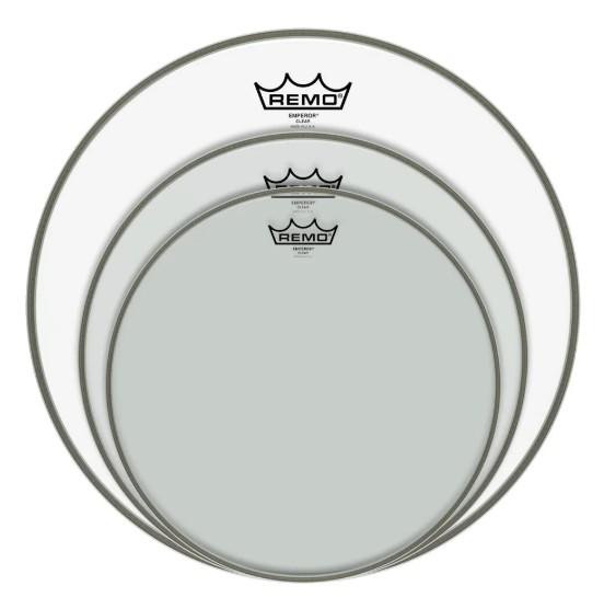 Remo Emperor Clear Tom Pack - 10" / 12" / 16"
