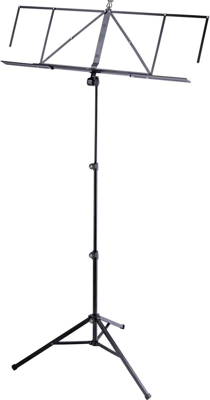 K&M 10062 Music Stand Robby Plus In Black K&M 10062 Music Stand Robby Plus In Black