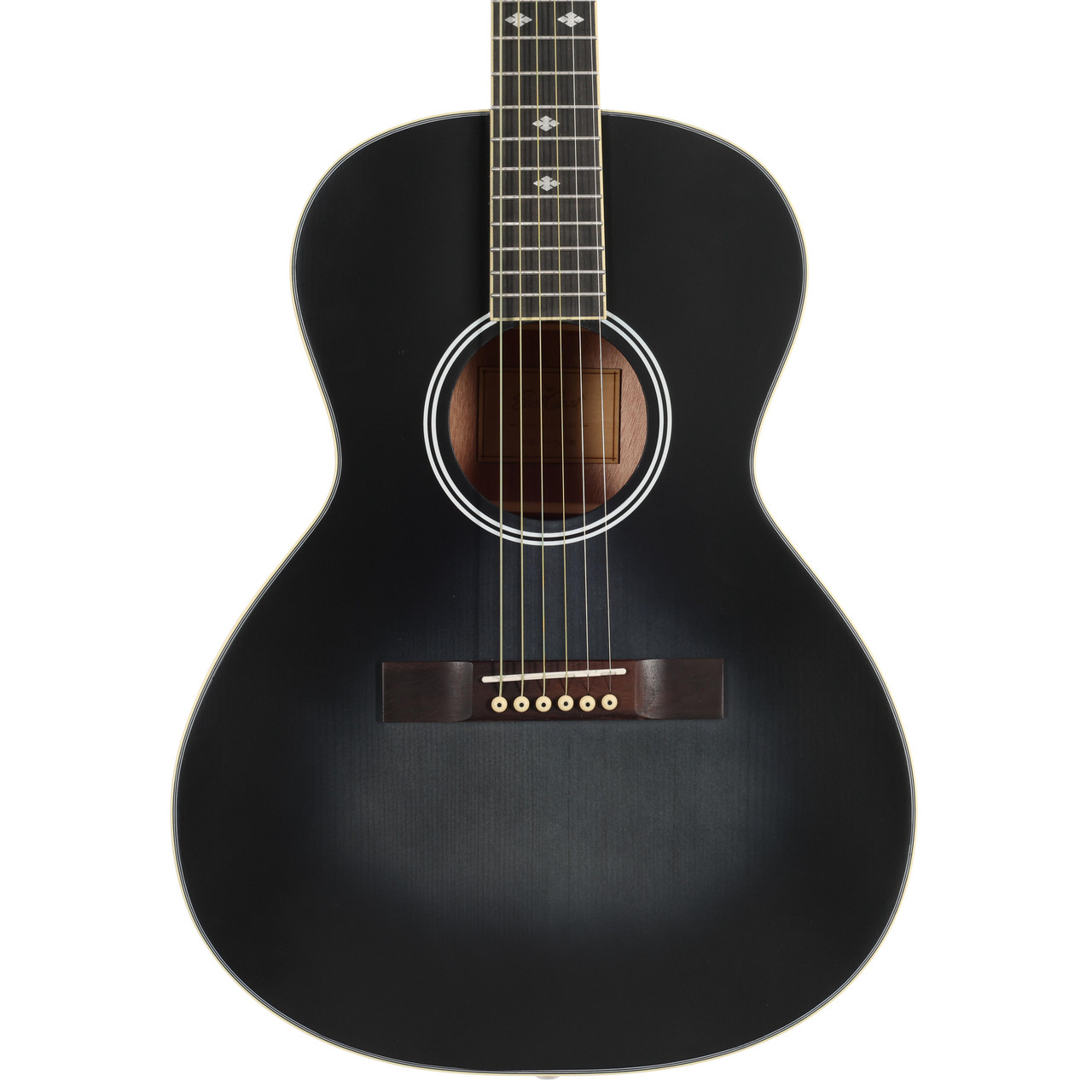 EastCoast PL Parlour Acoustic Guitar in Faded Black