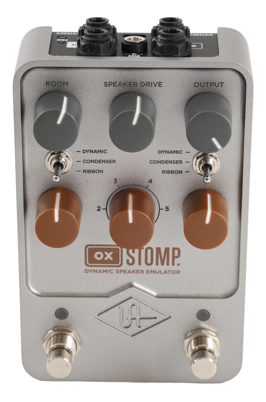 Universal Audio UAFX OX Stomp Dynamic Speaker Emulator Pedal