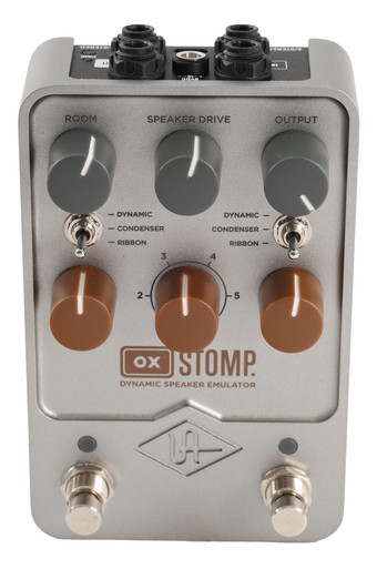ギター UAFX OX Stomp Dynamic Speaker Emulator Universal Audio UAFX OX Stomp Dynamic Speaker Emulator Pedal