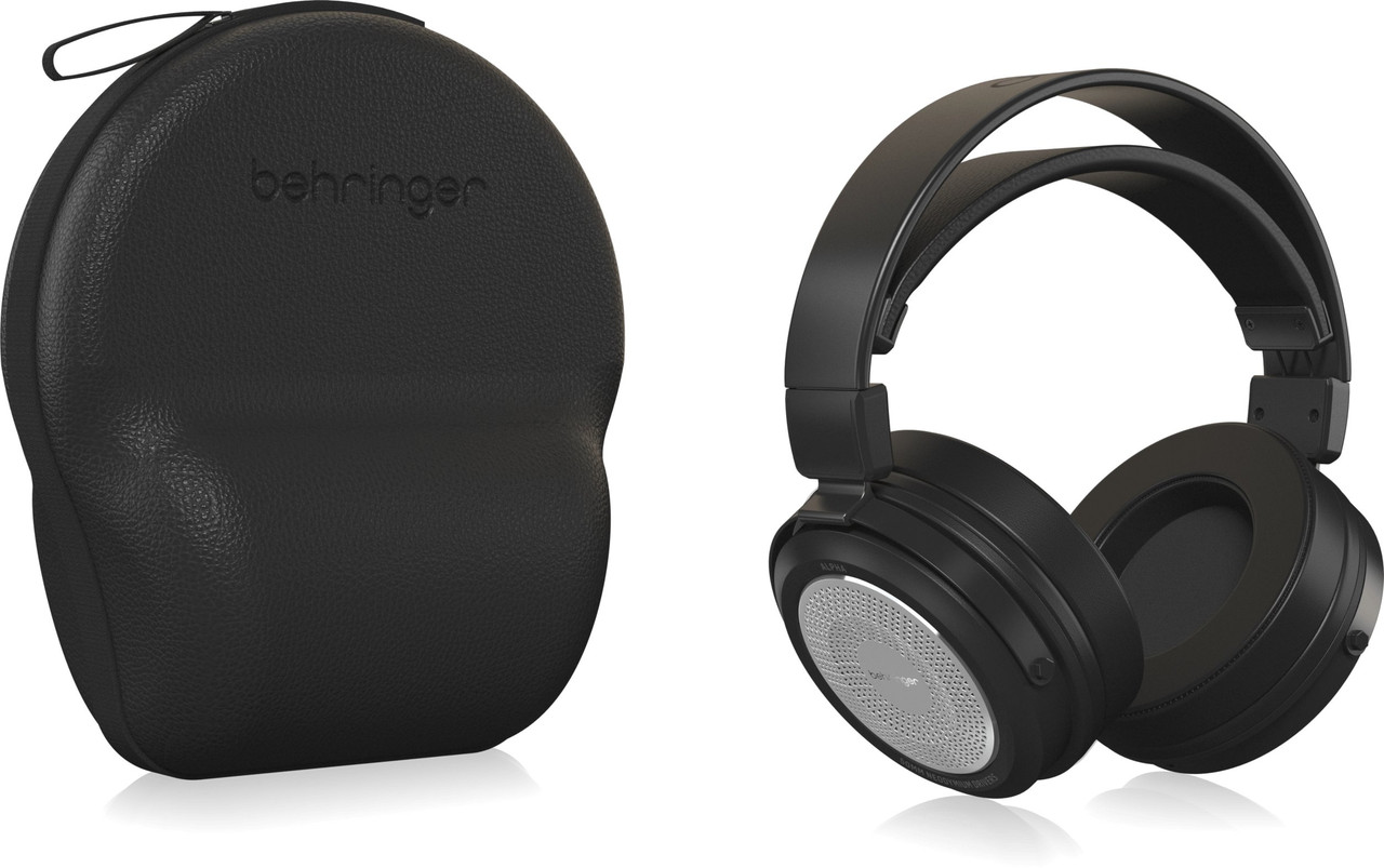 Behringer ALPHA Premium Retro-Style Open-Back High-Fidelity Headphones Behringer ALPHA Premium Retro-Style Open-Back High-Fidelity Headphones